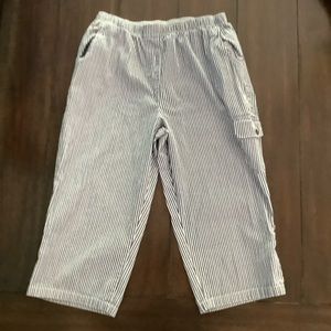 ALLISON DALEY Woman’s Striped Capris